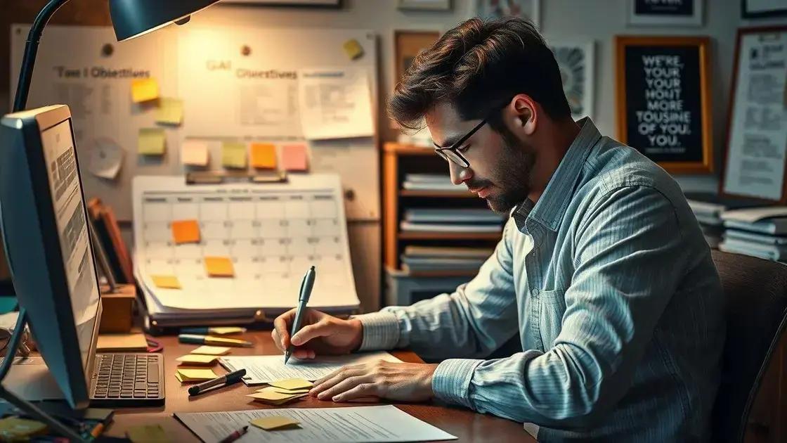 Key strategies for achieving goals