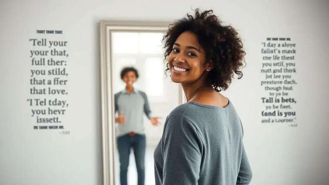 The role of positive affirmations in self-confidence