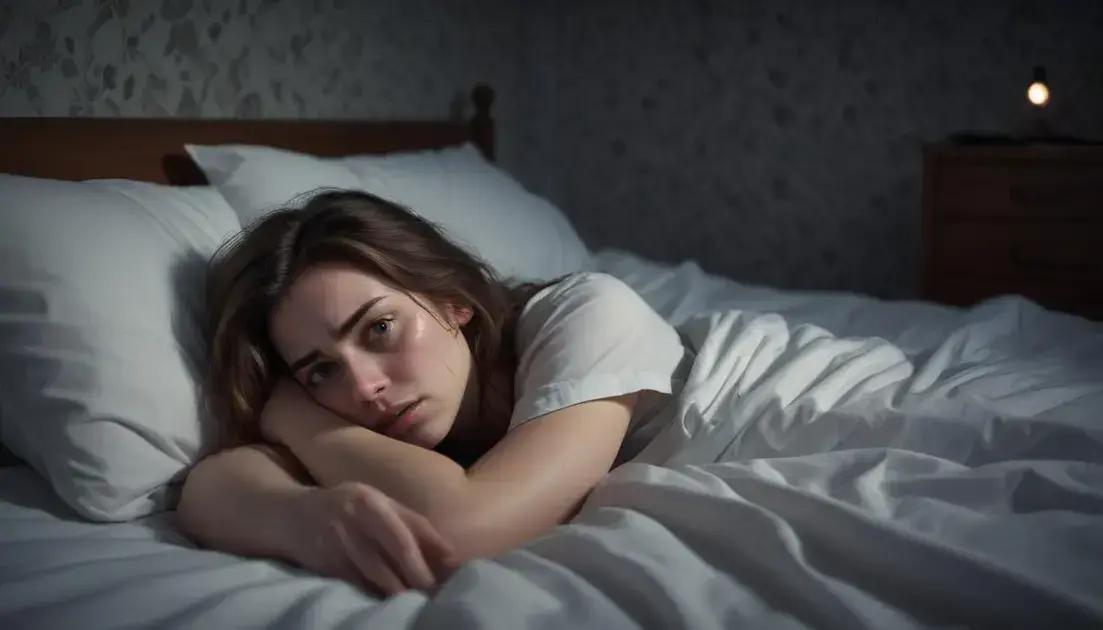 Common symptoms of anxiety-related sleep issues