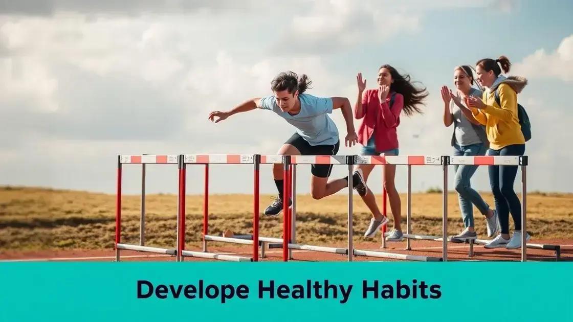 Overcoming obstacles in habit development
