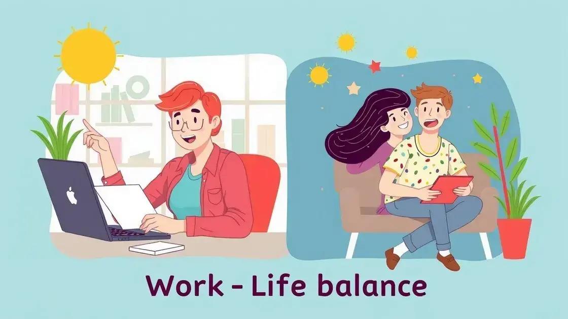 Key benefits of achieving work-life balance