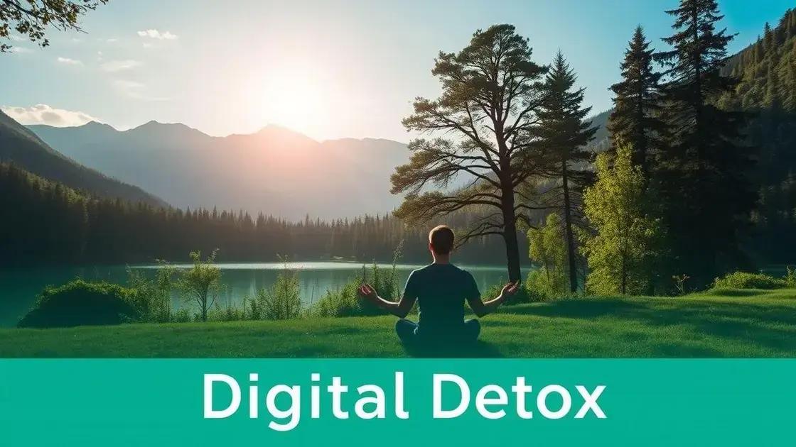 Digital detox: reclaim your focus and well-being in a tech-driven world