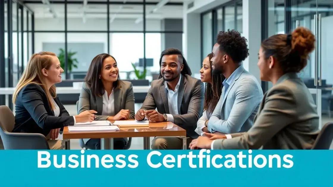 Business certifications: Unlock new opportunities for your career