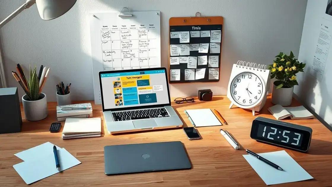 Tools and resources to improve your time management